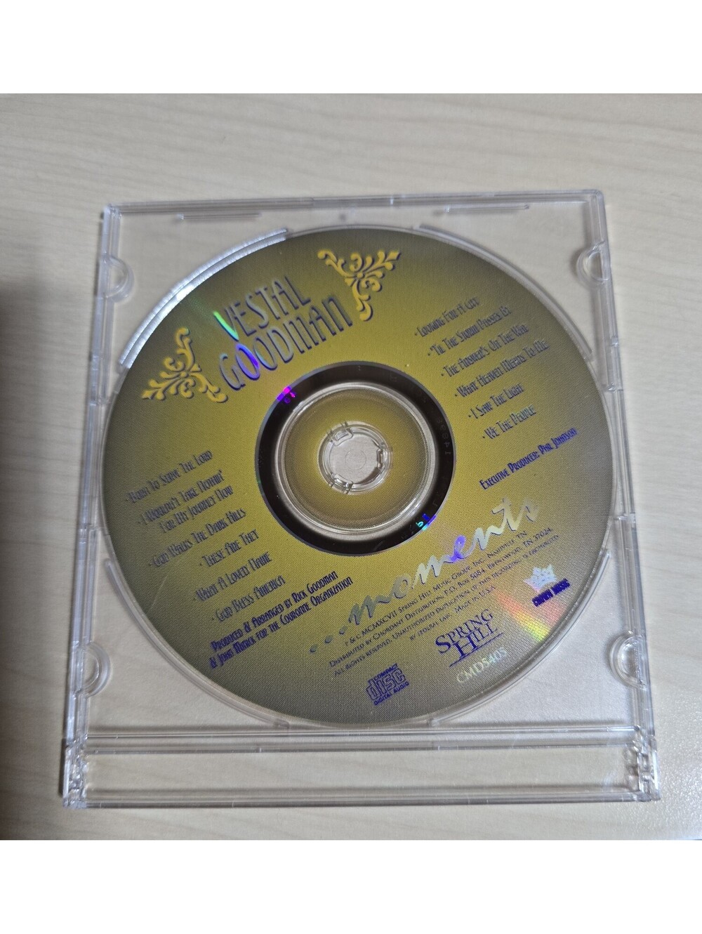 Moments by Vestal Goodman (CD, Jan-1997, Chordant)